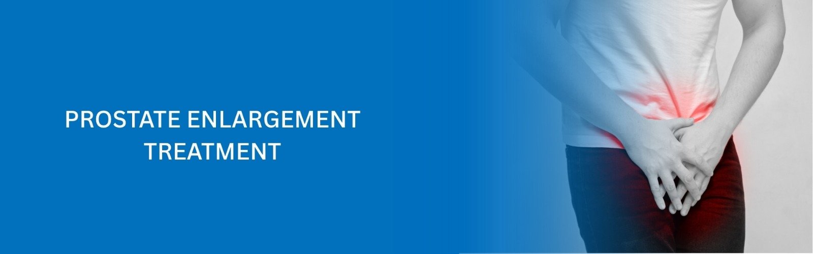 prostate enlargement treatment banner
